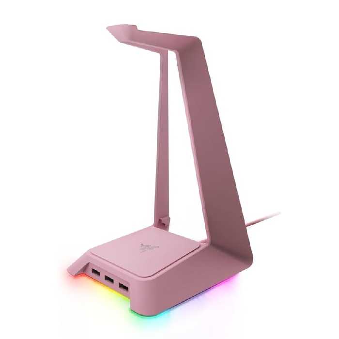هاب و پایه نگهدارنده هدست ریزر مدل Chroma Quartz RGB Base Station