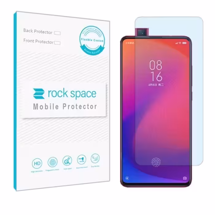  گلس نانو مات بلوکات (ضد اشعه آبی) و ضد ضربه گوشی شیائومی redmi K20 برند راک اسپیس

