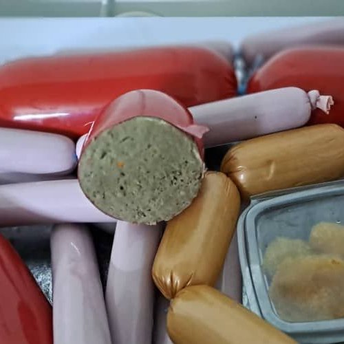 کالباس مخصوص و سالم خانگی مطبوع 200 گرمی