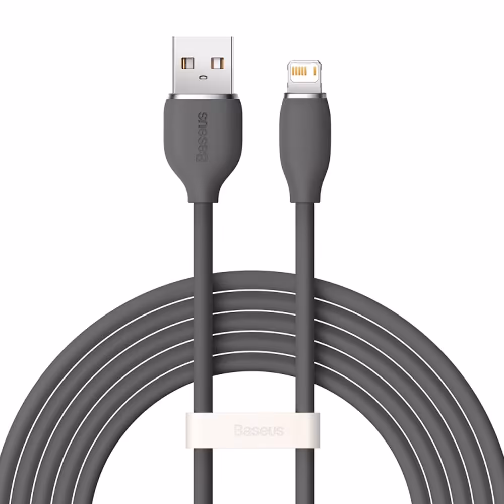 کابل USB به لایتنینگ باسئوس Baseus Liquid Silica Fast Charging Data Cable USB to IP CAGD000101