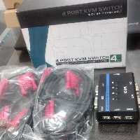 kvm switch 4port سوئیچ تصویر