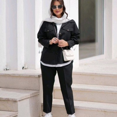 مانتو شلوار زنانه پرشیا مدل شانی