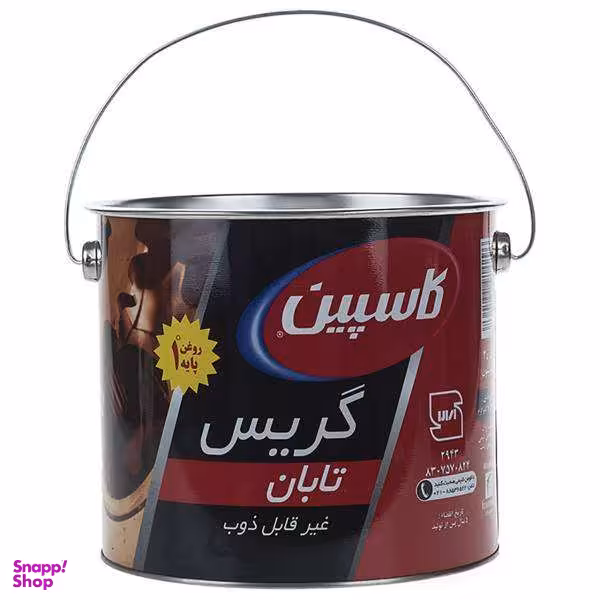 گریس نسوز کاسپین مدل تابان مقدار 4.5 کیلوگرم