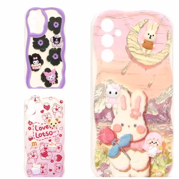 قاب گوشی طرحدار عروسکی برای سامسونگ a34