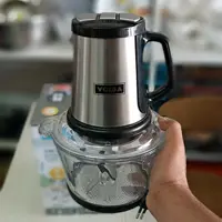 خردکن ولگا اصلی کاسه 2 لیتری شیشه ای سه سرعته تیغه متحرک 