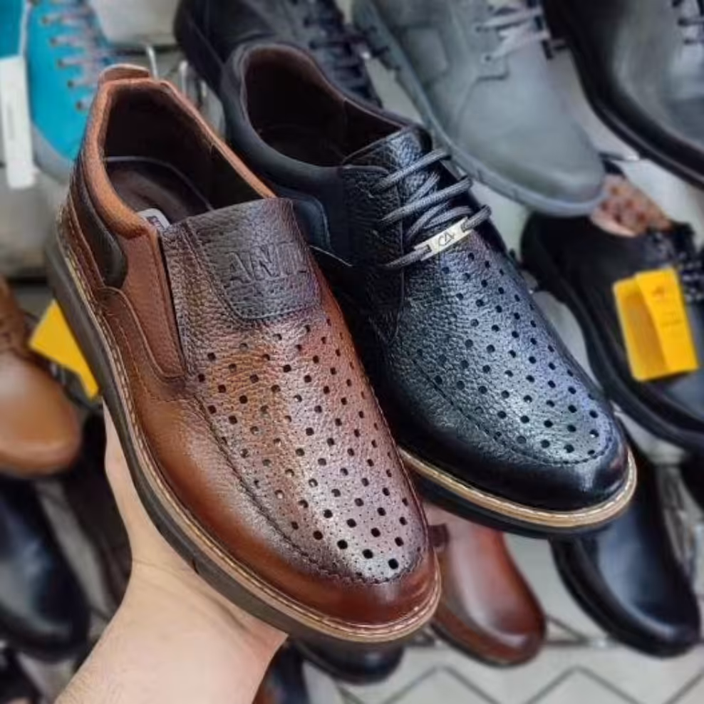 مردانه تابستانی طبی چرم 