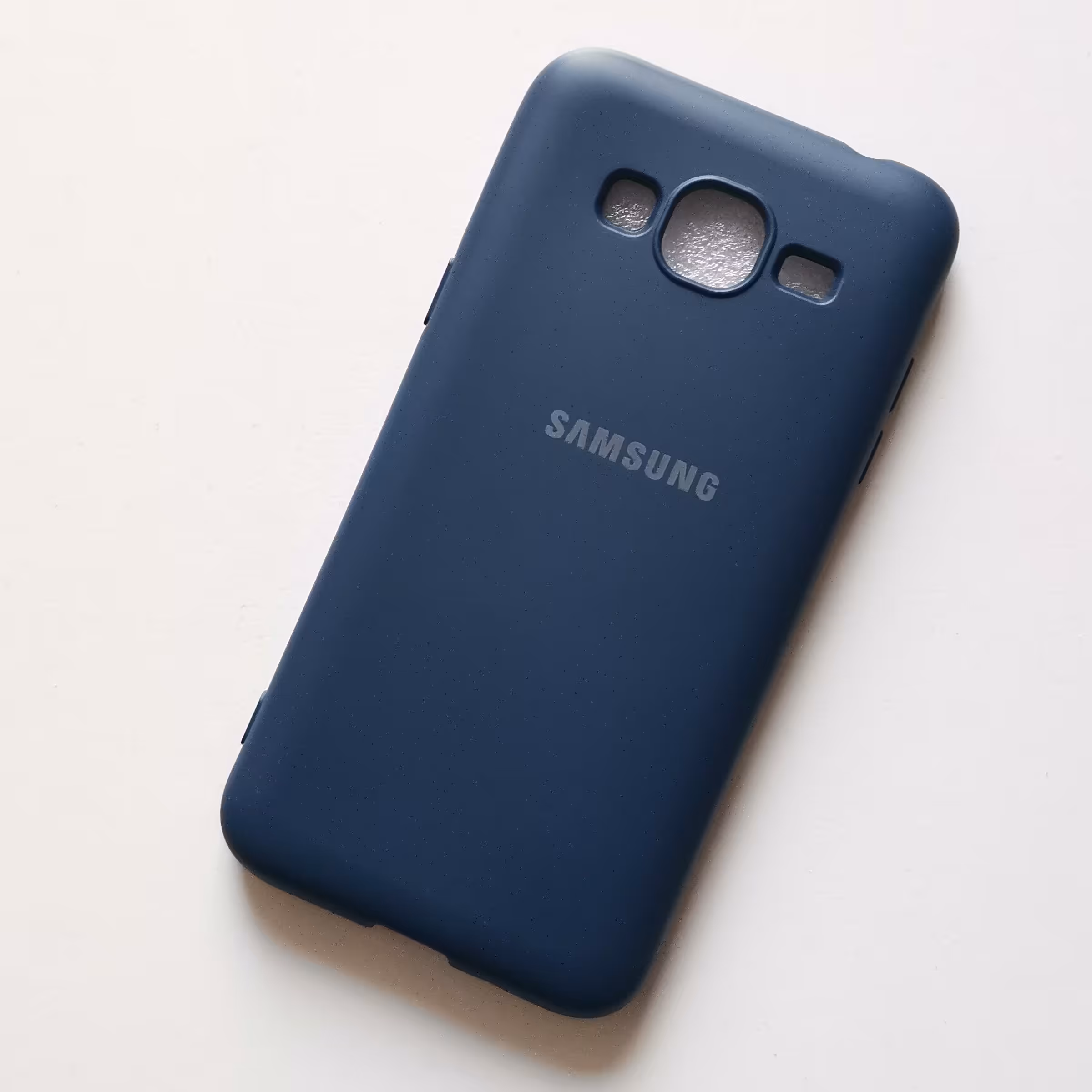 قاب سیلیکونی پاک کنی سرمه ای گوشی سامسونگ J3 2016 یا J310