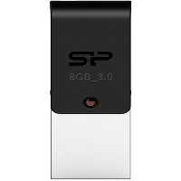 فلش مموری OTG USB سیلیکون پاور مدل موبایل ایکس 31 - 8 گیگابایت