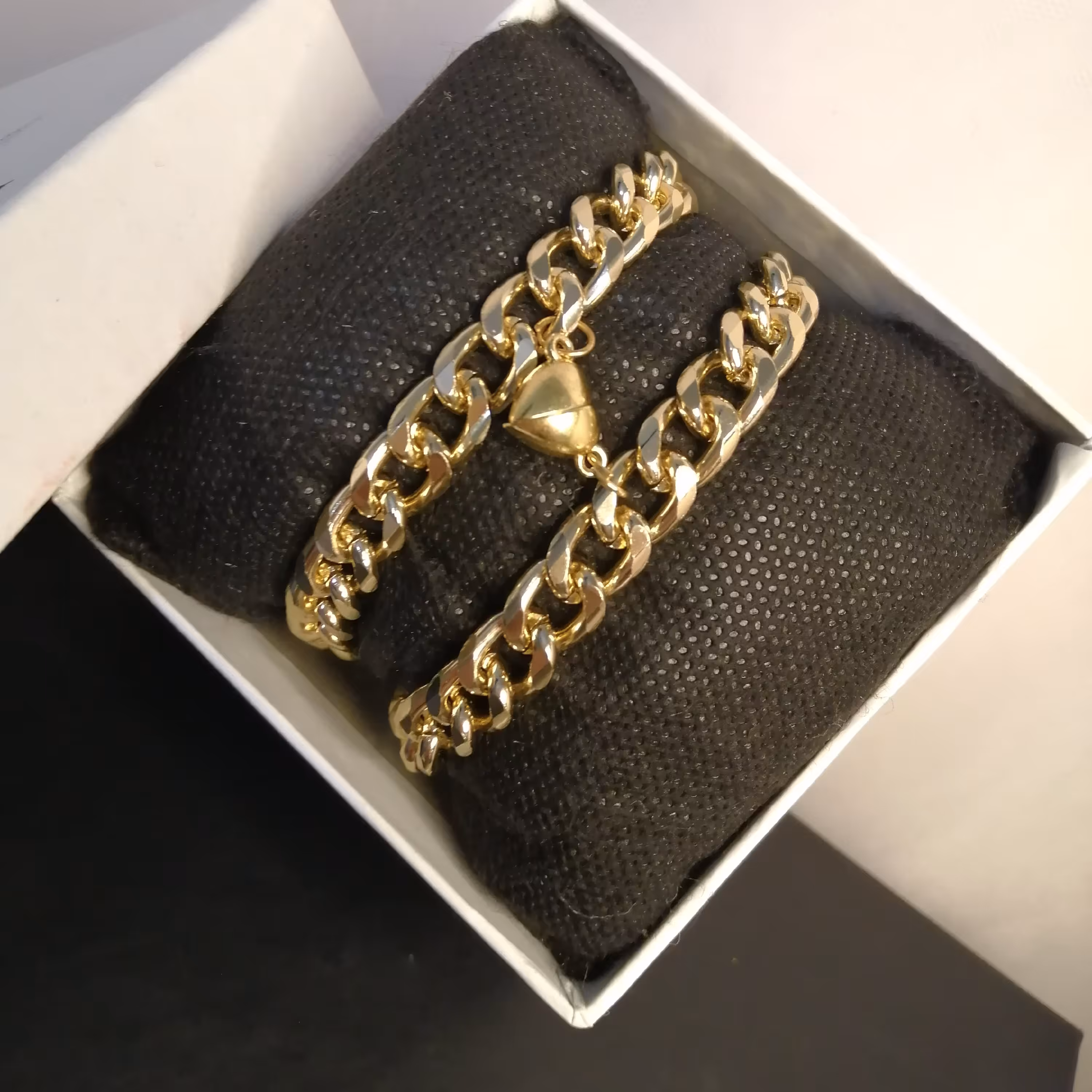 دستبند دوستی زنجیری طلایی