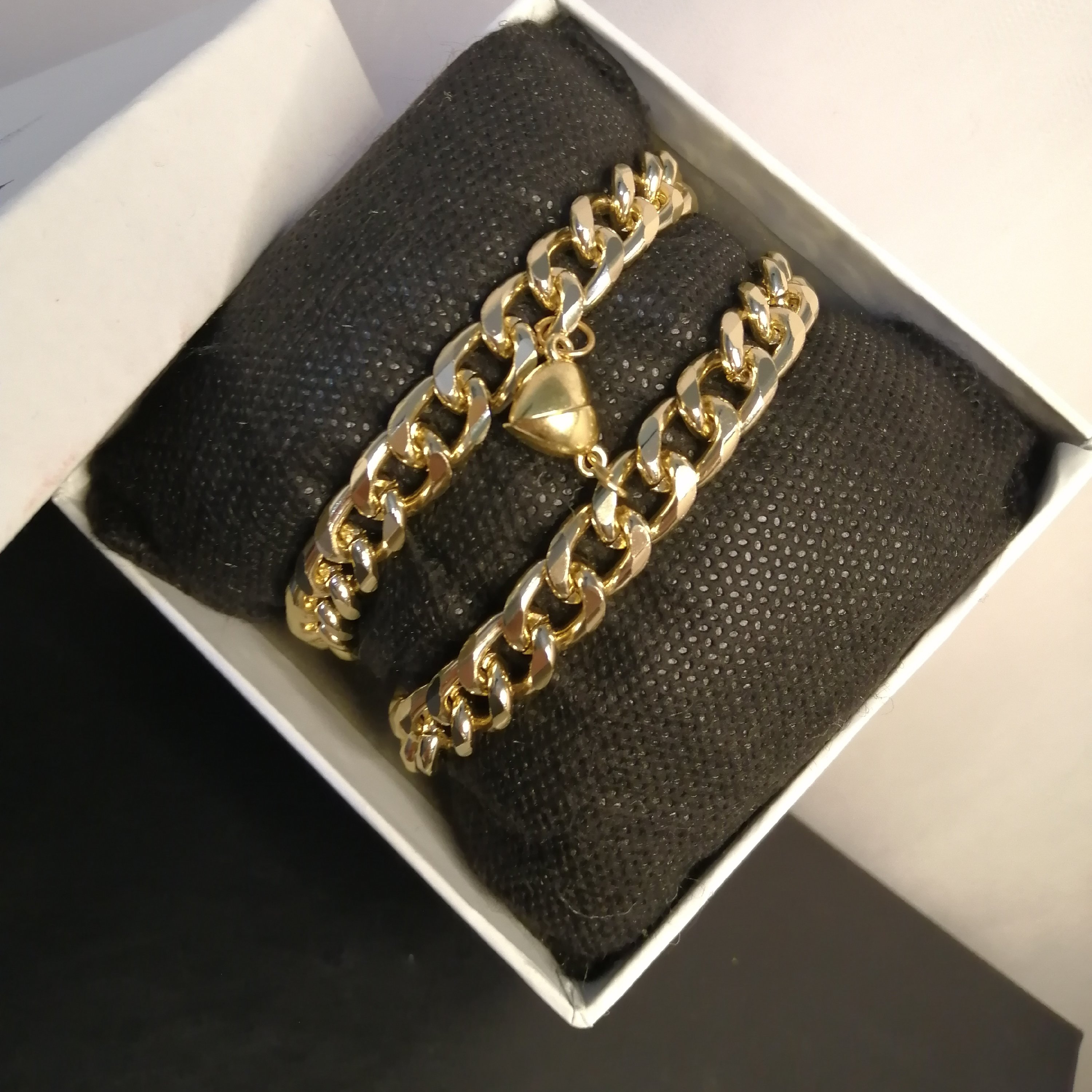 دستبند دوستی زنجیری طلایی