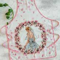 پیشبند مخمل نسوز مدل لیلیان طرح 35