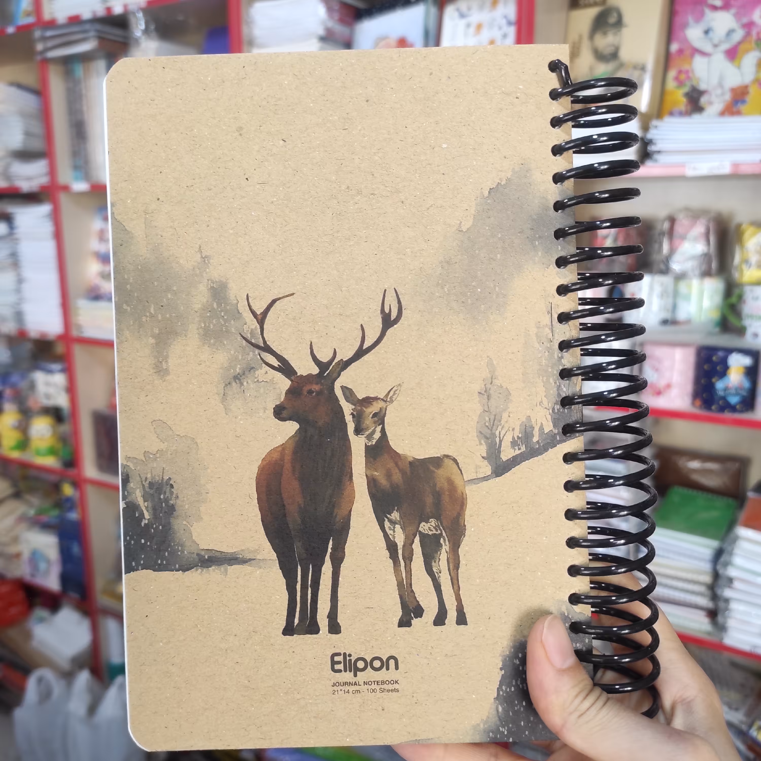 دفترسیمی 100 برگ جلد مقوایی،سایز A5