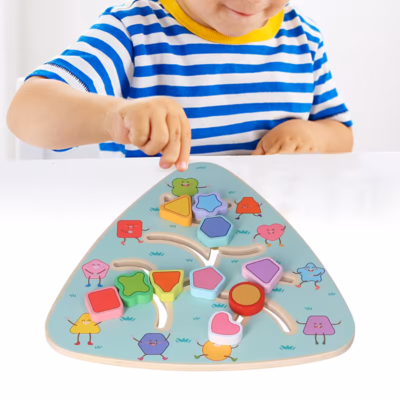 اسباب بازی مونته سوری تطبیق مدل اشکال هندسی کد P/YY3108/B