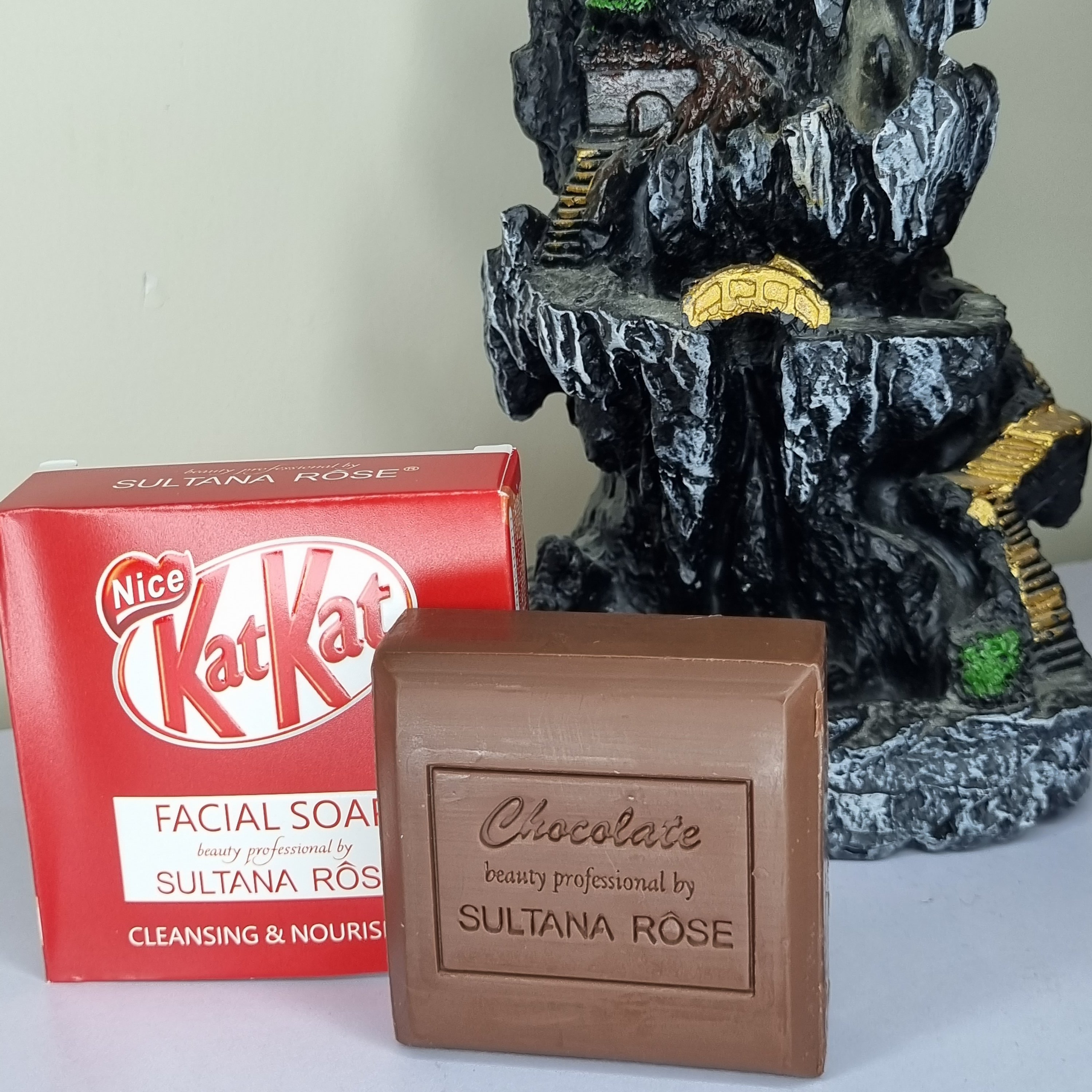 صابون سلطانا رز طرح شکلات کیت کت