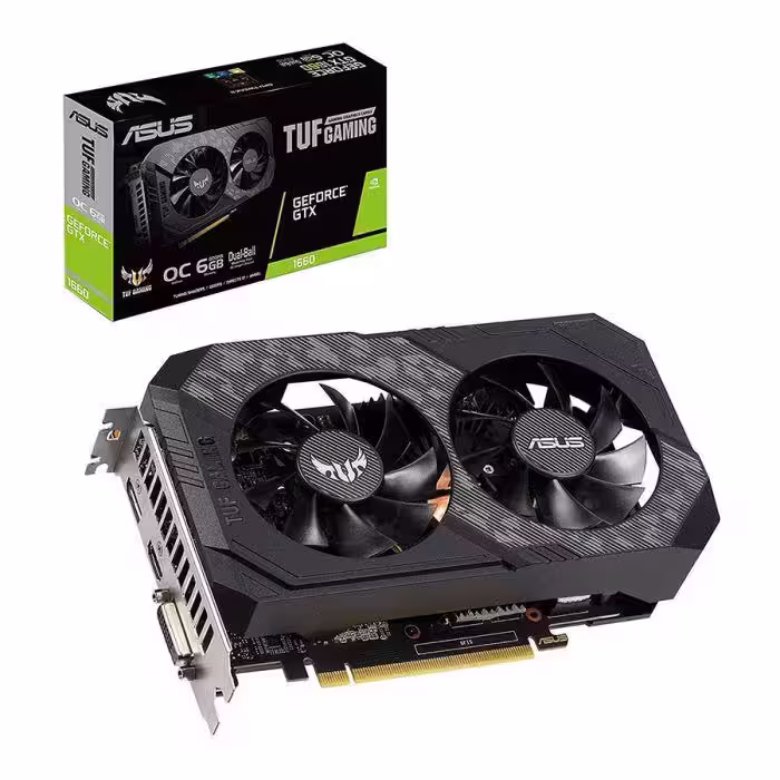 کارت گرافیک ایسوس مدل TUF-GTX1660-O6G-GAMING