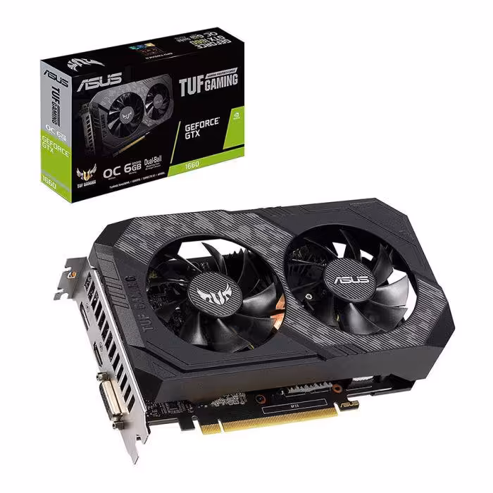 کارت گرافیک ایسوس مدل TUF-GTX1660-O6G-GAMING