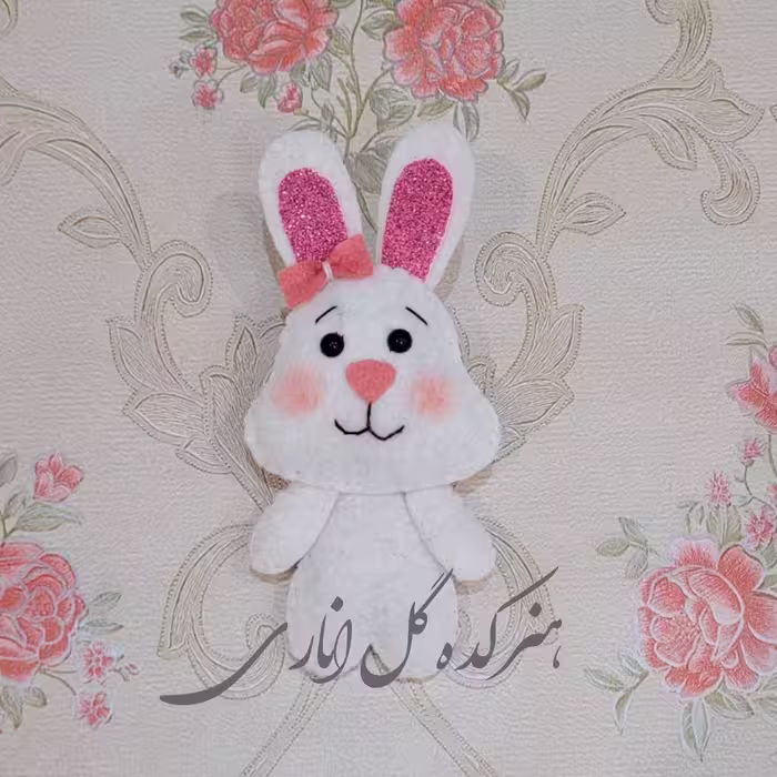 عروسک خرگوش نمدی ،نماد سال 1402