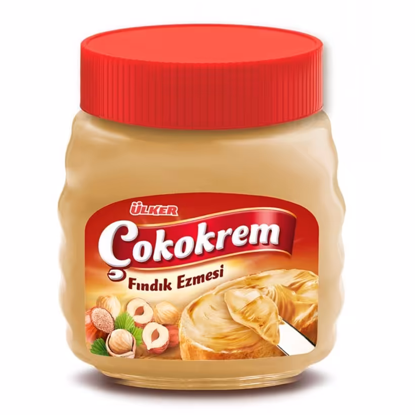 کرم فندقی اولکر وزن350گرم