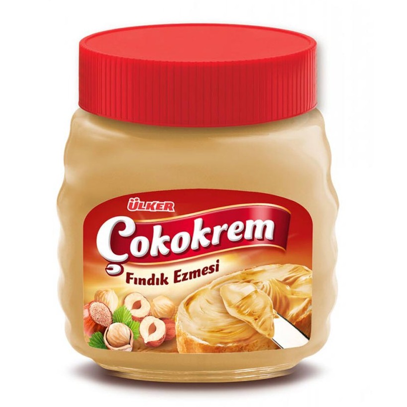 کرم فندقی اولکر وزن350گرم