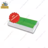 بالش طبی مموری فوم موجدار رایا با ژل خنک کننده سایز M