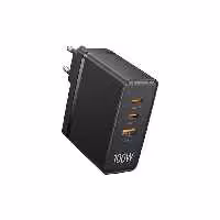 شارژر دیواری 100 وات سه پورت ونشن مدل (C C A) GaN Charger