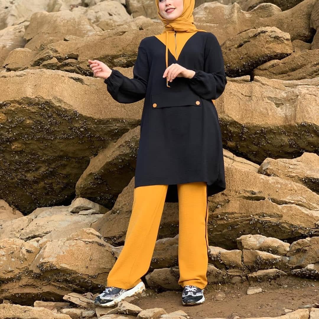 ست تونیک شلوار ورزشی