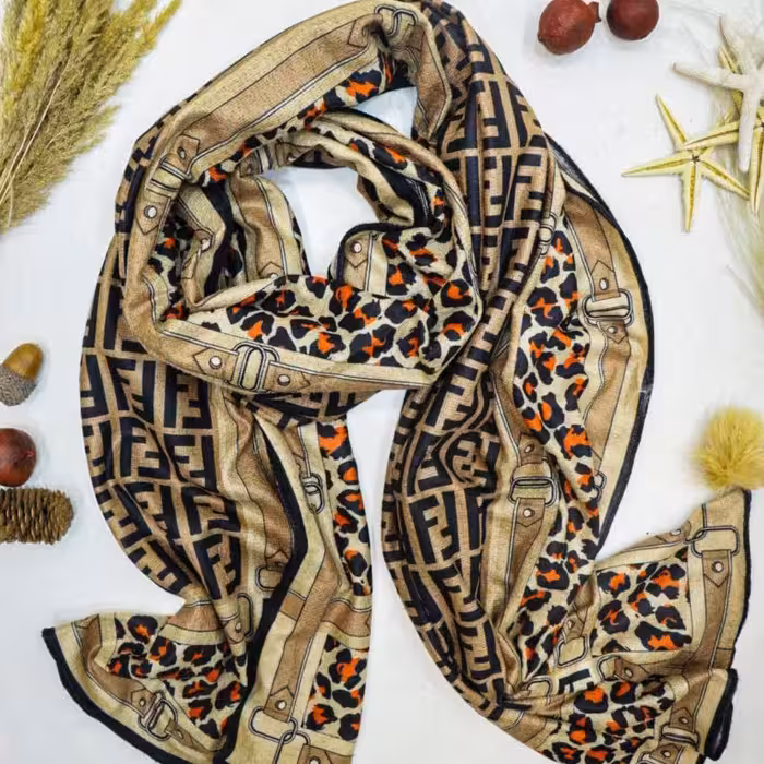 شال مخمل پشمینه منگوله دار حاشیه دوردوخت ایستایی عالی برند ژیپو در 5 طرح جذاب 