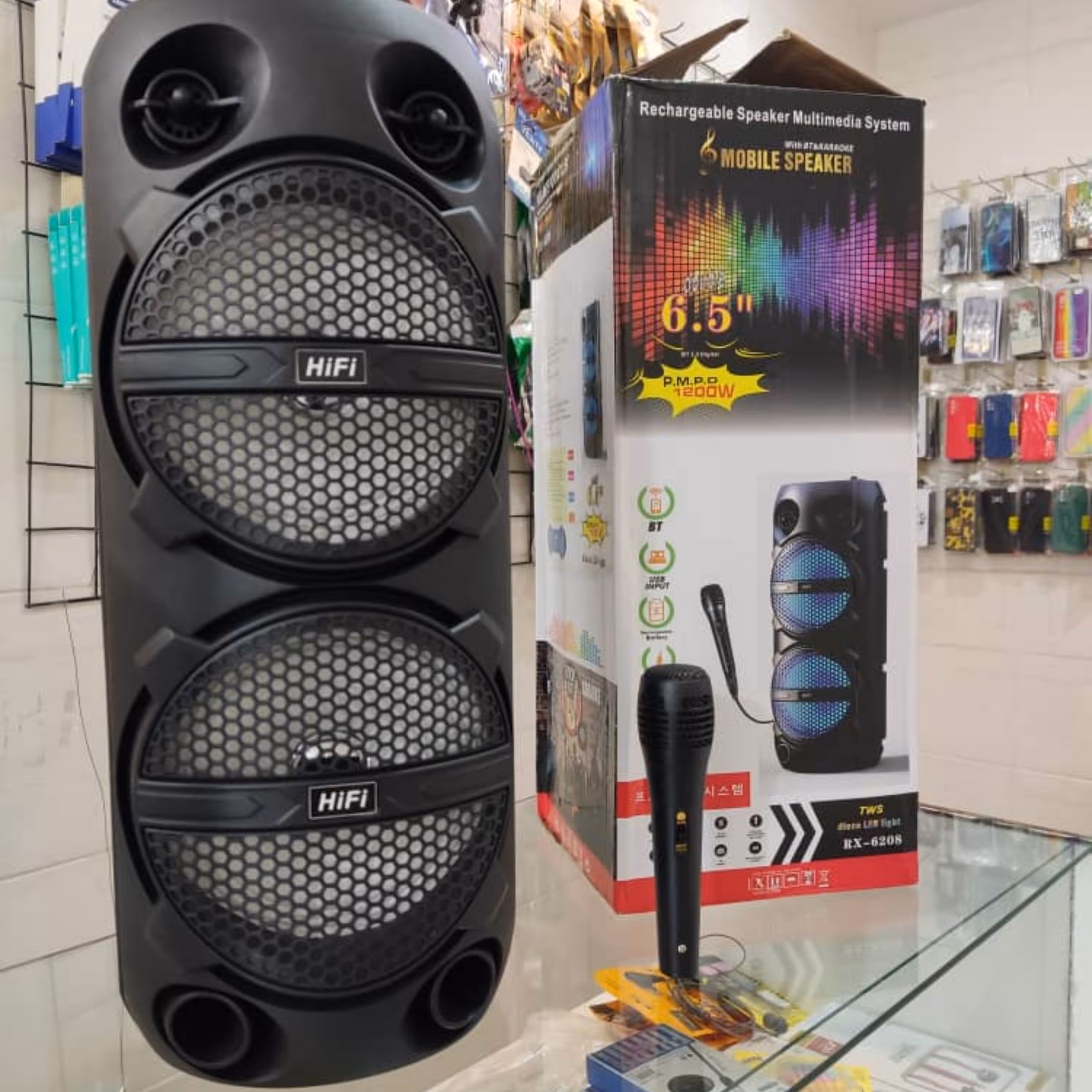 اسپیکر بلوتوثی RX 6208