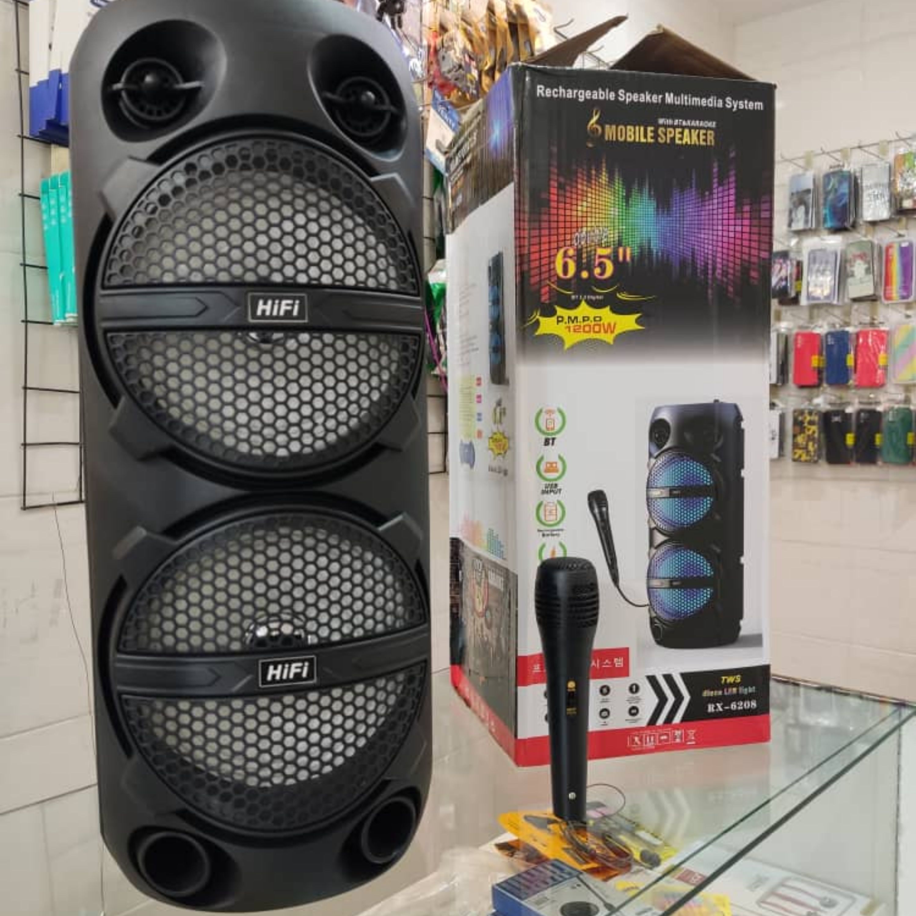 اسپیکر بلوتوثی RX 6208