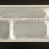 طرف پلاستیکی 3 خانه کبابی (بسته 250 تایی)