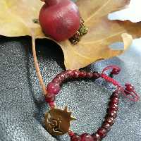 دستبند دستساز انار