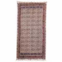 رومیزی قلمکار سنتی اصفهان سایز 200 در 100 سانتی متر