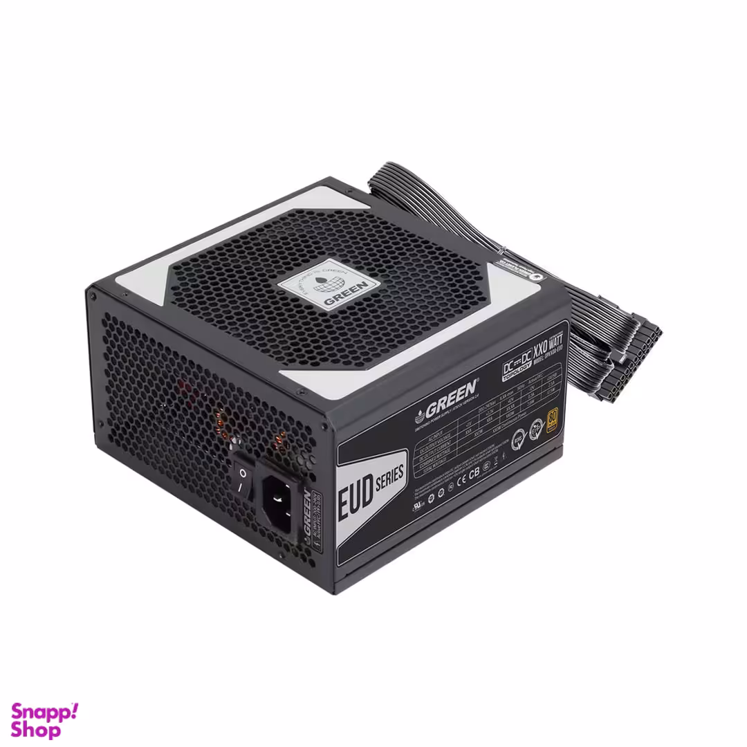 پاور گرین مدل GP530A-EUD 80Plus Bronze توان 530 وات