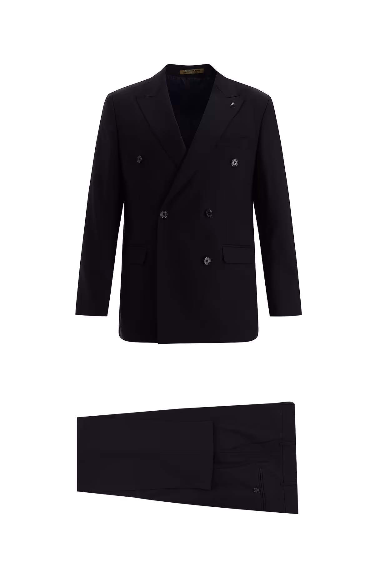 کت وشلوار آبی مردانه لباس های پشمی کروز اورجینال Kiğılı