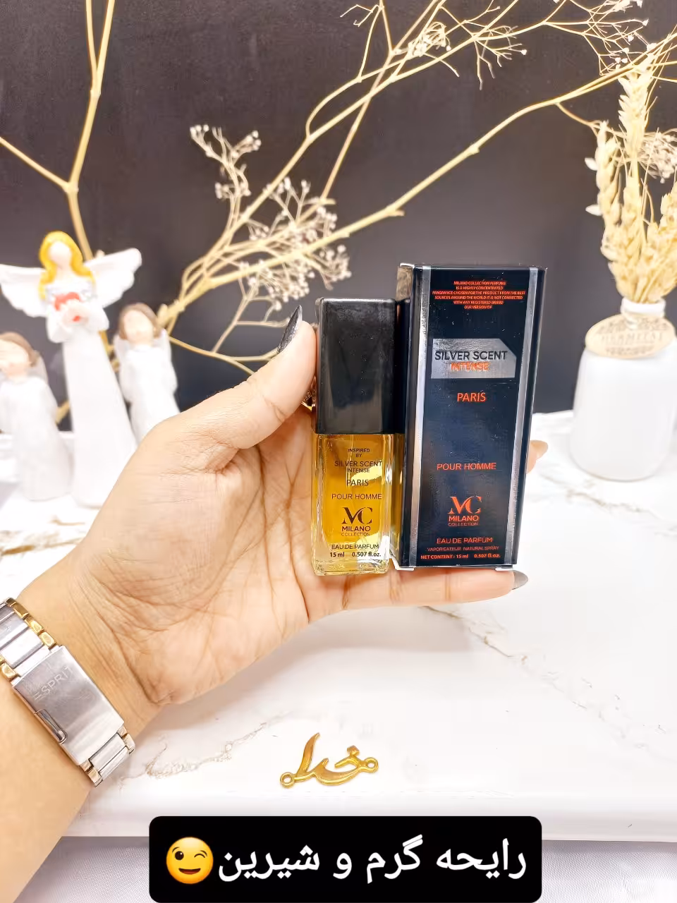 ادکلن مردانه SILVER SCENT INTENSE PARIS حجم 15ML