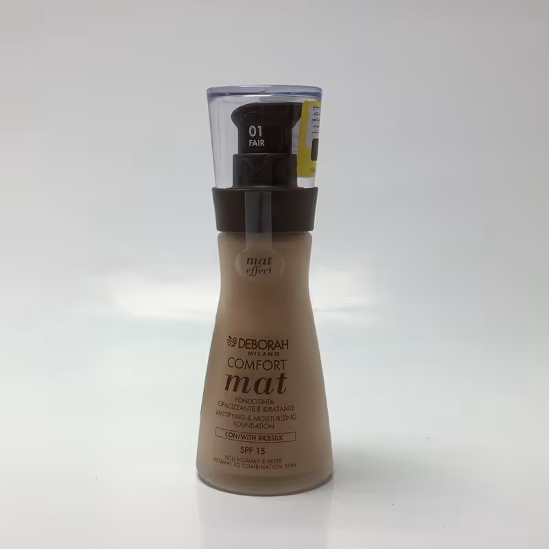 کرم پودر کامفورت مات 01 دبورا - DEBORAH COMFORT MAT