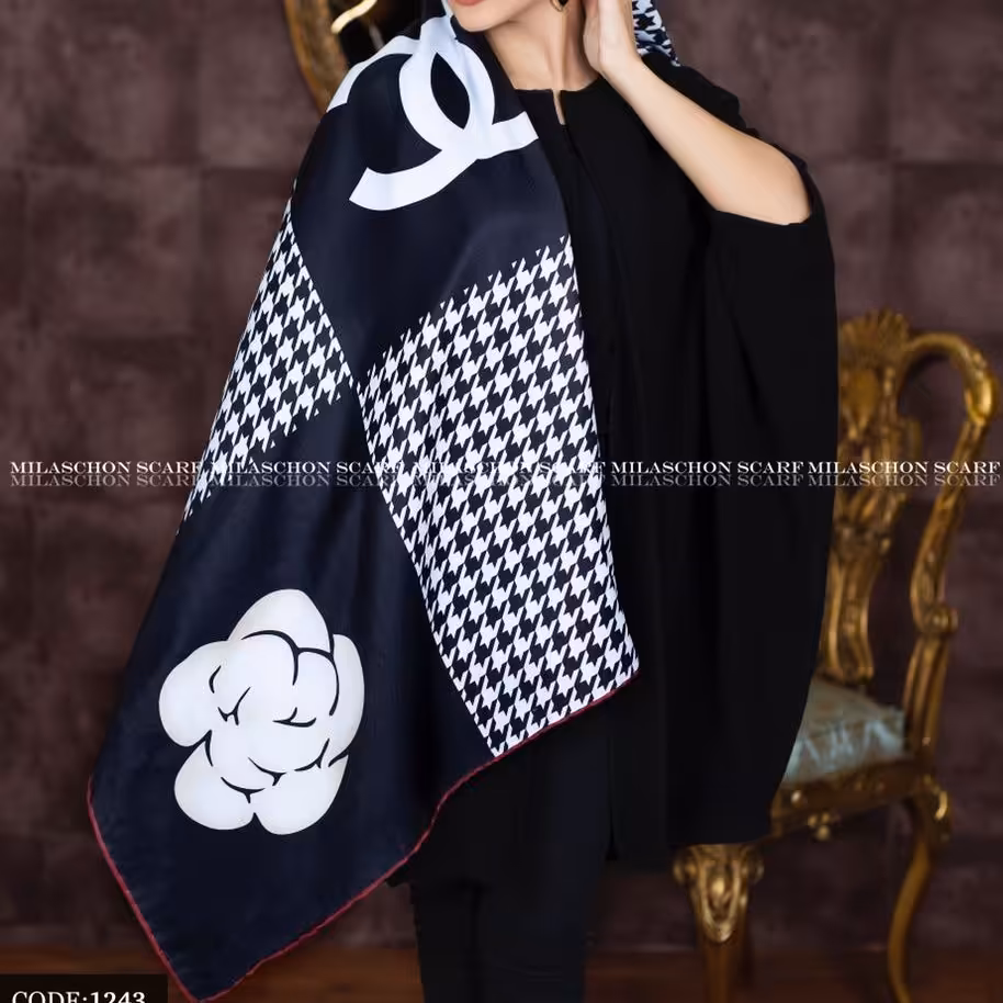 روسری نخی پاییزه