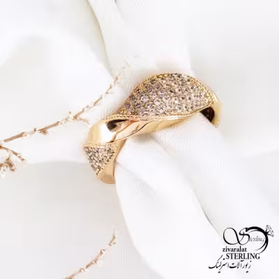 انگشتر نگین اتمی برند ژوپینگ کد 12106