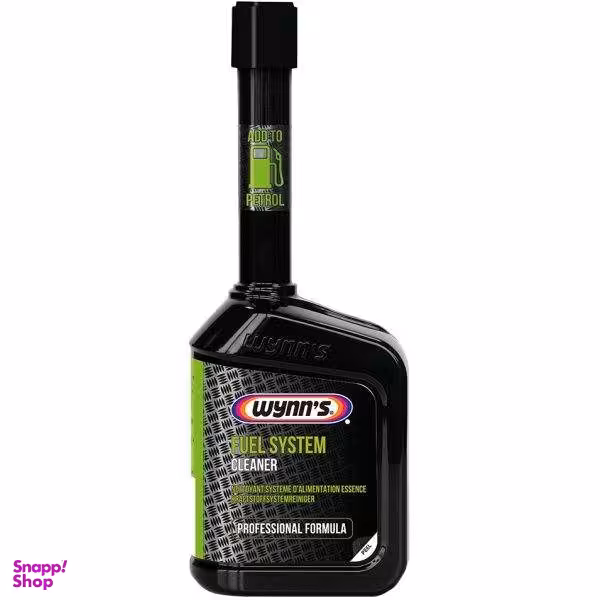 مکمل تمیز کننده سیستم سوخت رسانی خودرو وینز مدل Fuel system cleaner حجم 325 میلی لیتر