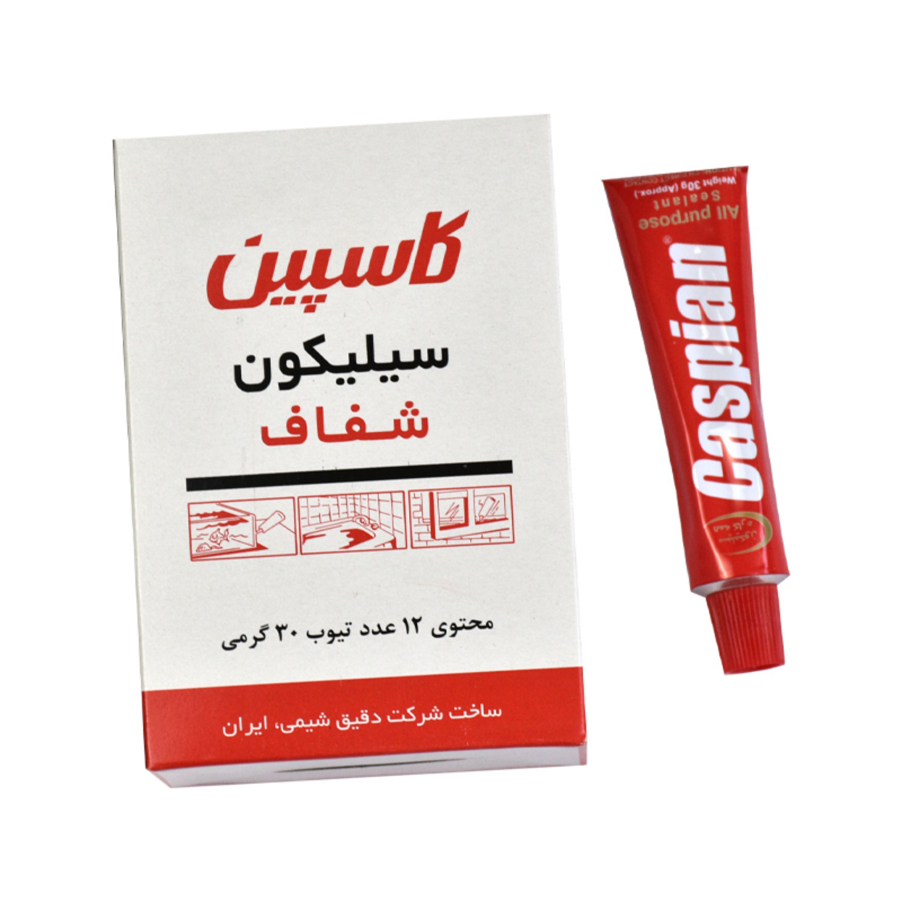 چسب آکواریومی کاسپین