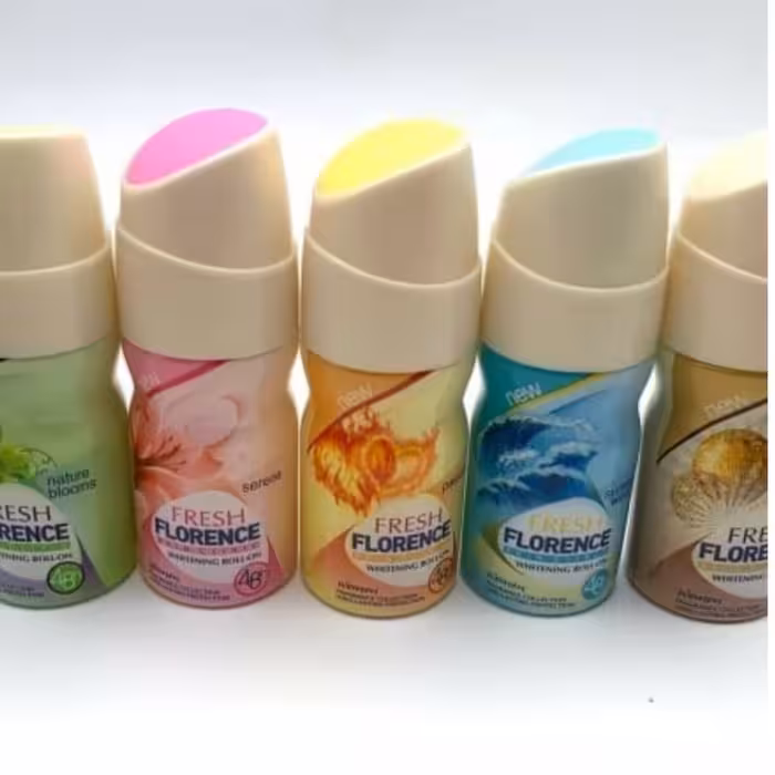 مام رول  آبی ضدتعریق فلورانس سری fresh ماندگاری 24ساعته حجم50 میل مناسب بانوان