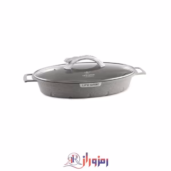 تابه ماهی گرانیت دیواره بلند لایف اسمایل مدل FLCMFI42D