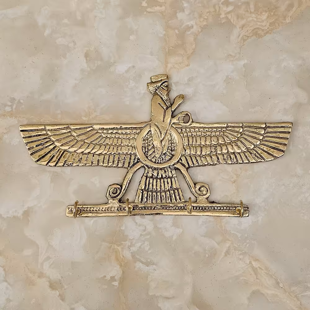 جا کلیدی برنزی مدل اهورا کد 509 (جاکلیدی برنجی)