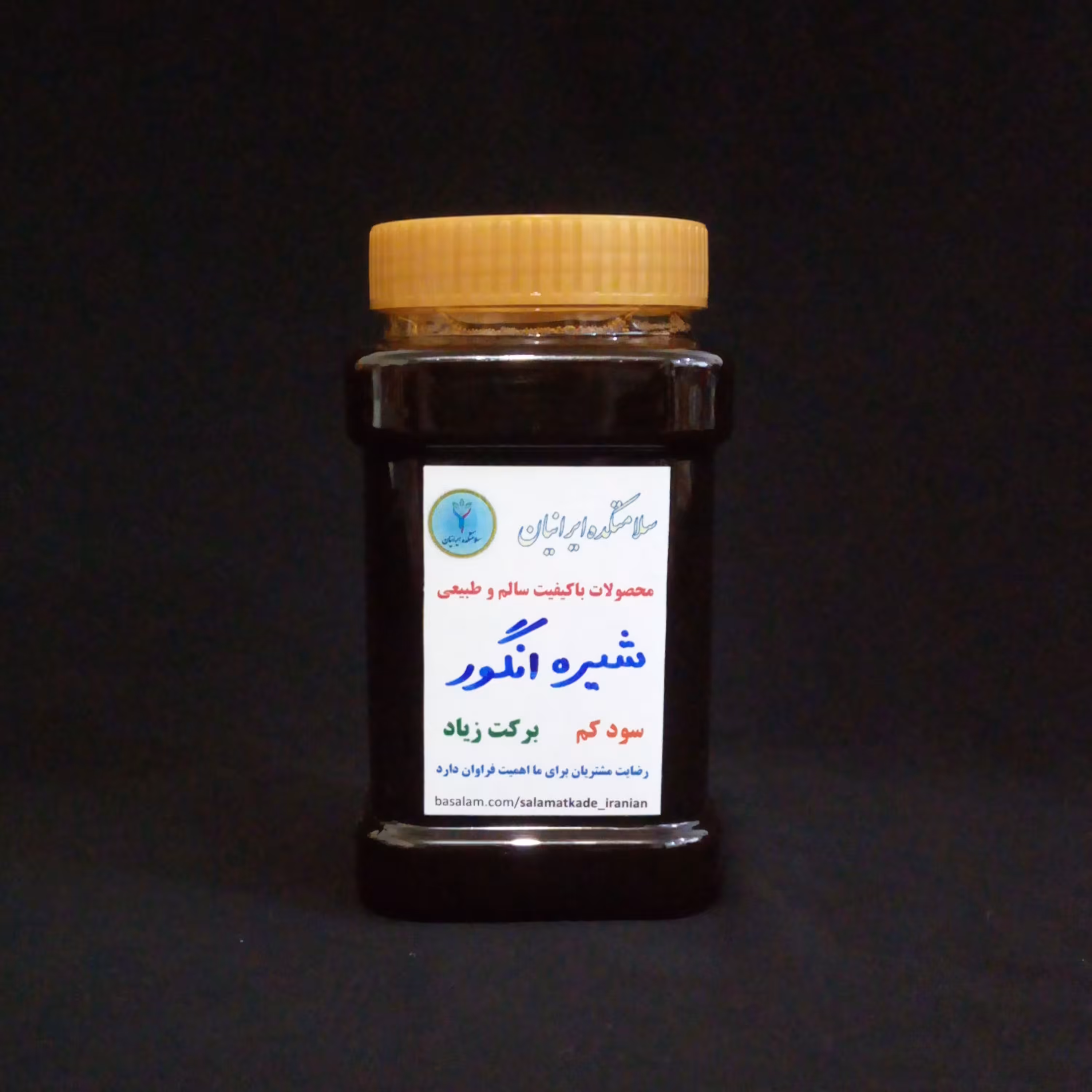 شیره انگور اعلا یک کیلویی سلامتکده ایران