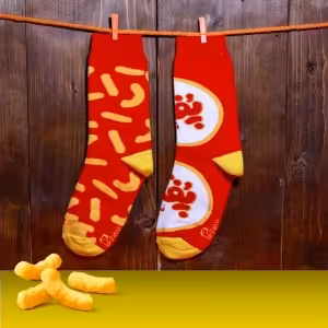 جوراب پفک نمکی