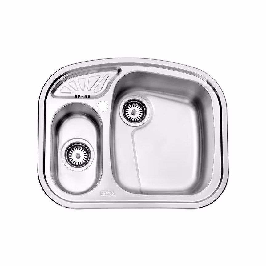 سینک ظرفشویی استیل البرز مدل605توکار 