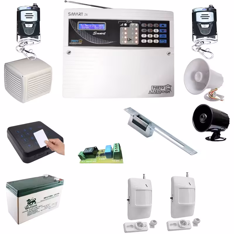 مشخصات، قیمت و خرید دزدگیر اماکن پرتو آذرخش مدل Smart ZXG