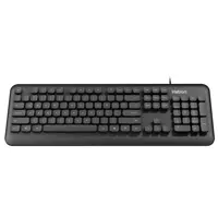 کیبورد  با سیم هترون مدل HK260  --  کیبورد hk 260 hatron 