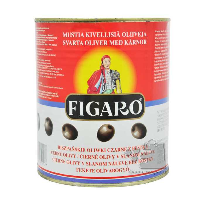 زیتون سیاه 3 کیلویی فیگارو - figaro