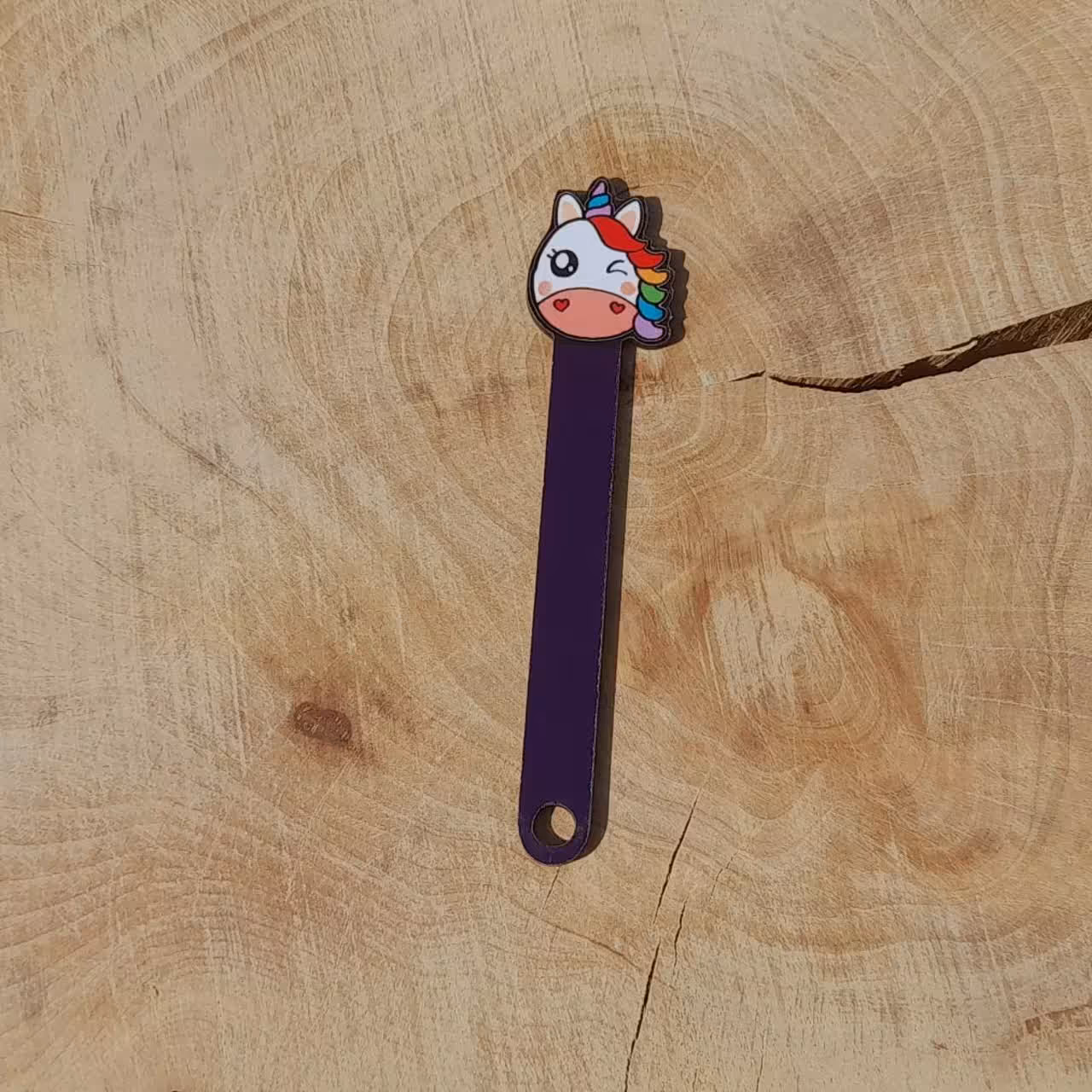 نشانگر کتاب طرح اسب تک شاخ 2